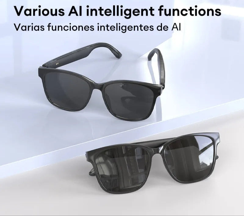Intelligent AI Translation Glasses | Enjoy Translation, Music & Calls | For Men & Women