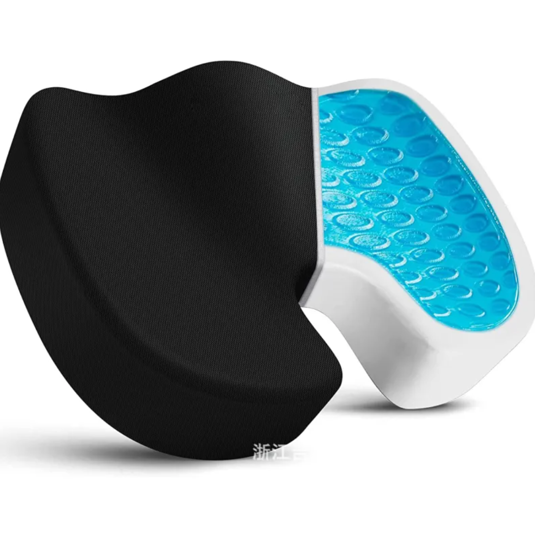 Ergonomic Office Seat Cushion with Hip Support
