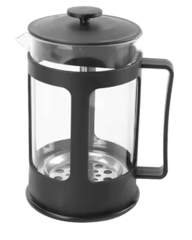 French Press Coffee Maker – Borosilicate Glass Coffee & Tea Brewer