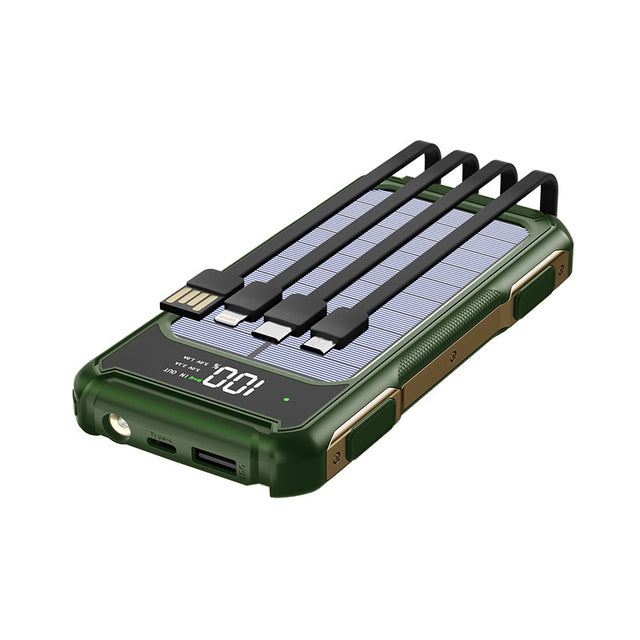 20000mAh Solar Power Bank with Type C Fast Charging