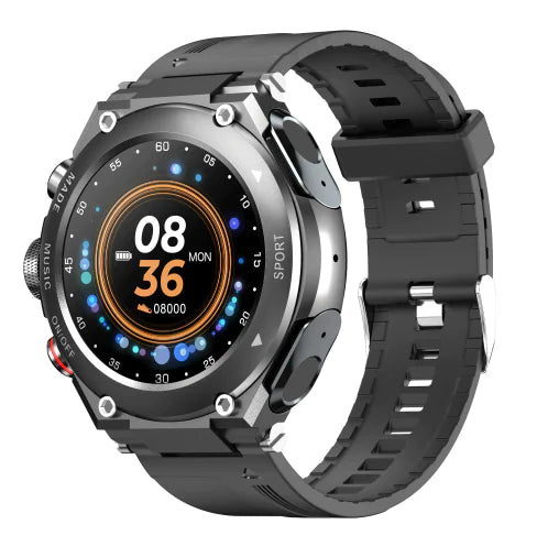 Smart Watch with Earbuds