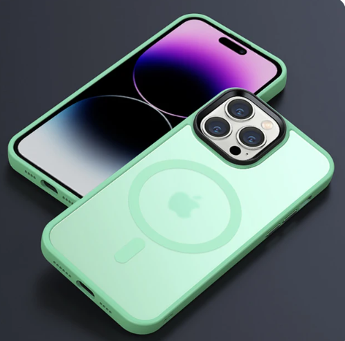 Case for iPhone- Luxury Magnetic Wireless Charging - Phone Case