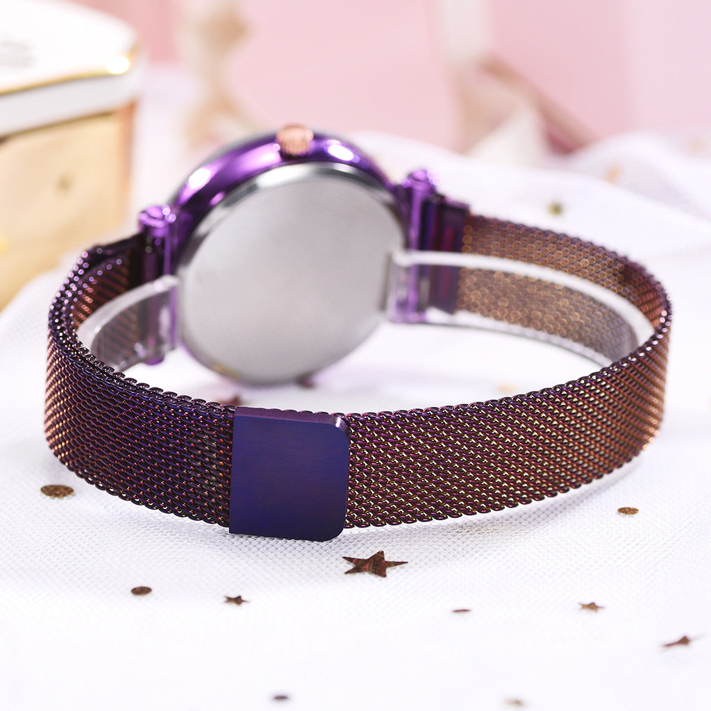 Magnetic Women's Starry Sky Watch
