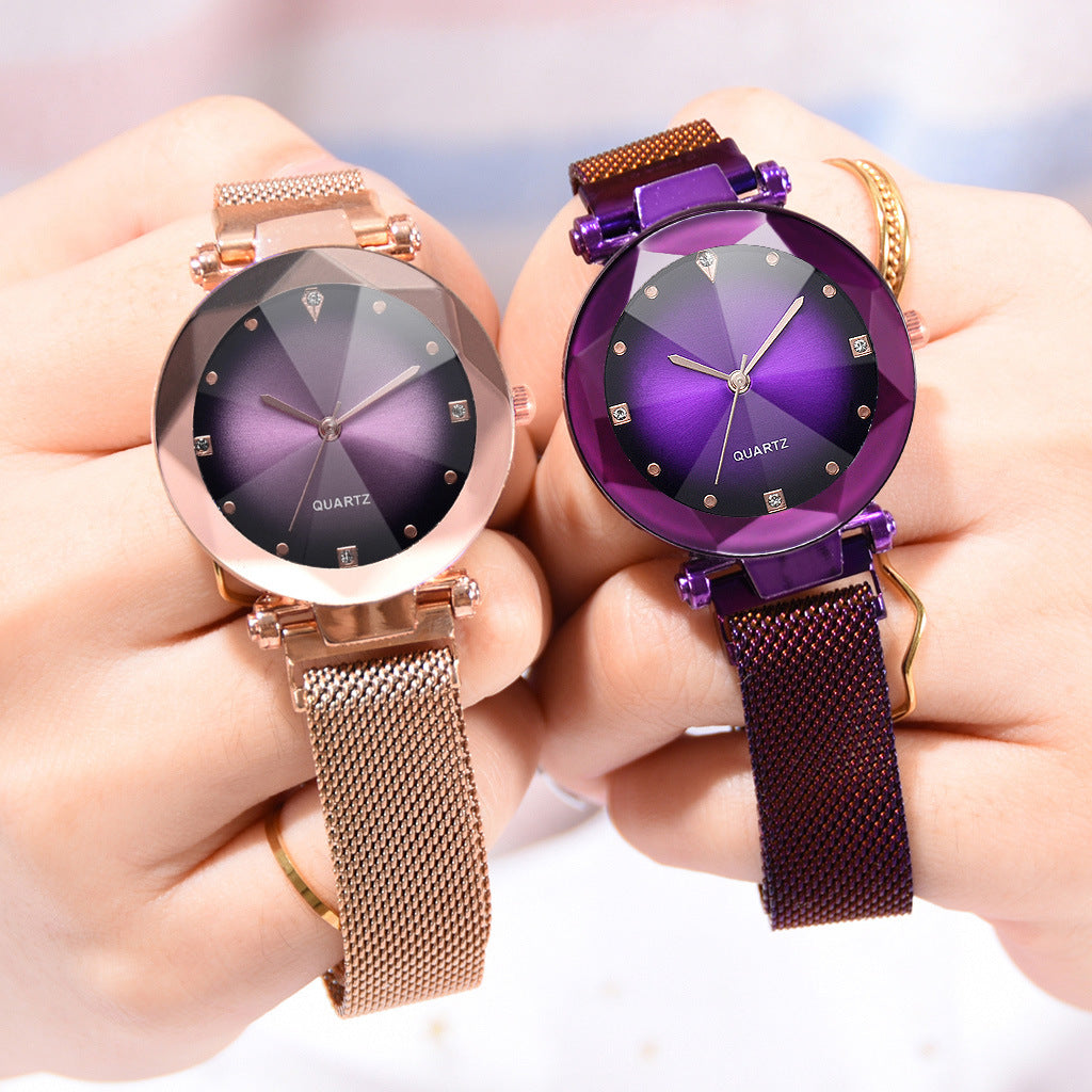 Magnetic Women's Starry Sky Watch