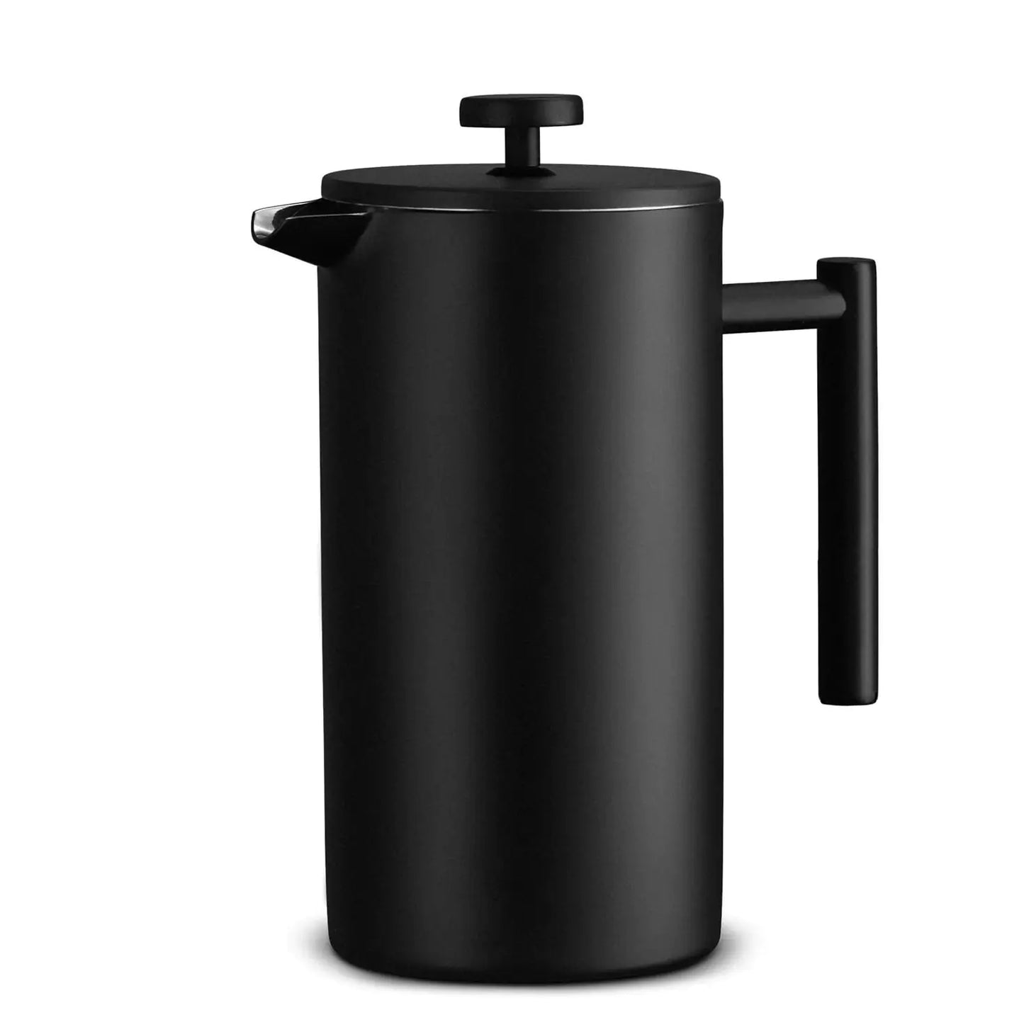 French Press Coffee Maker - 304 Stainless Steel Double-Layer